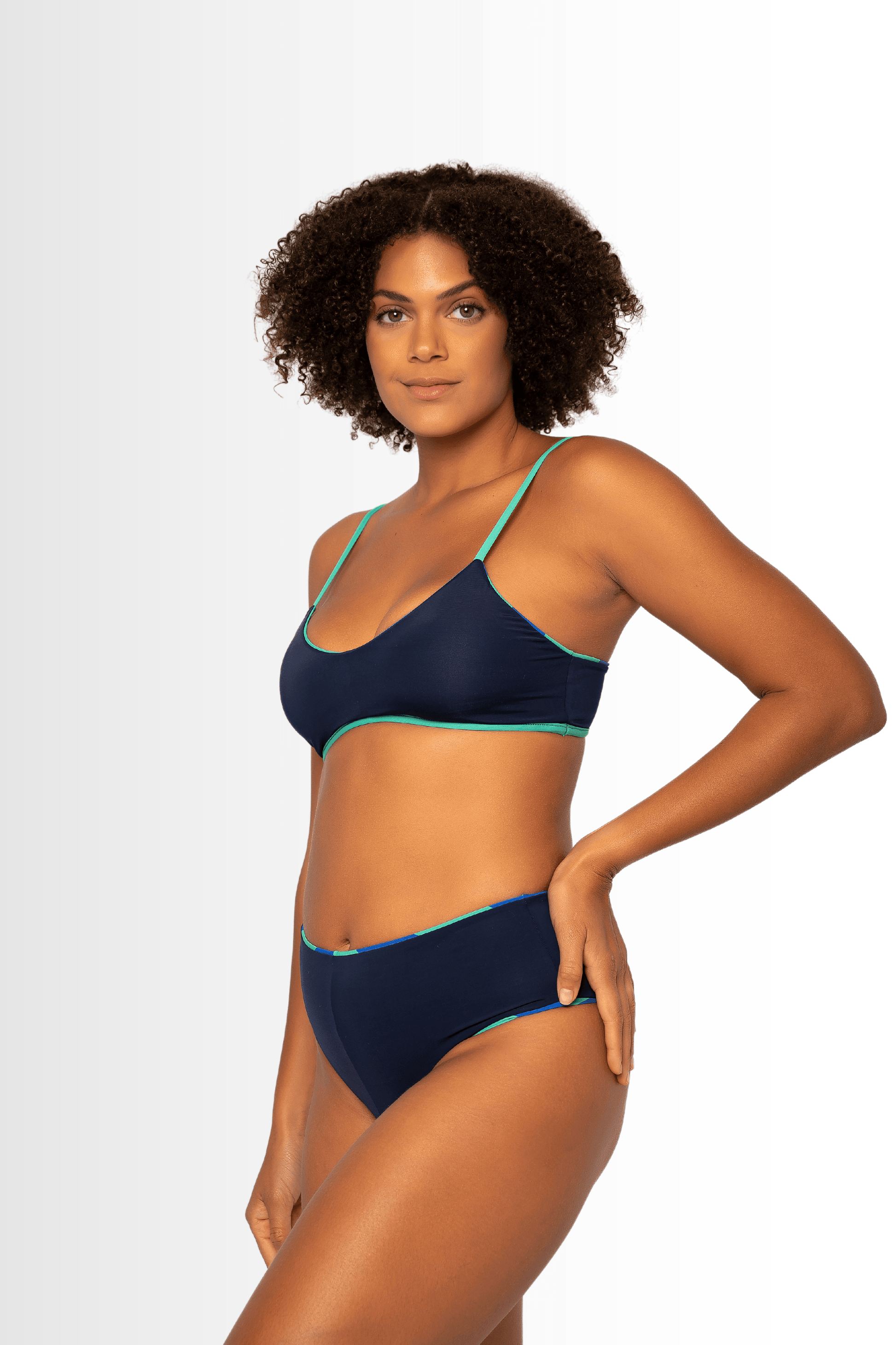 Alessandra Bikini Set Mar - Reversible - Lilafrombrazil