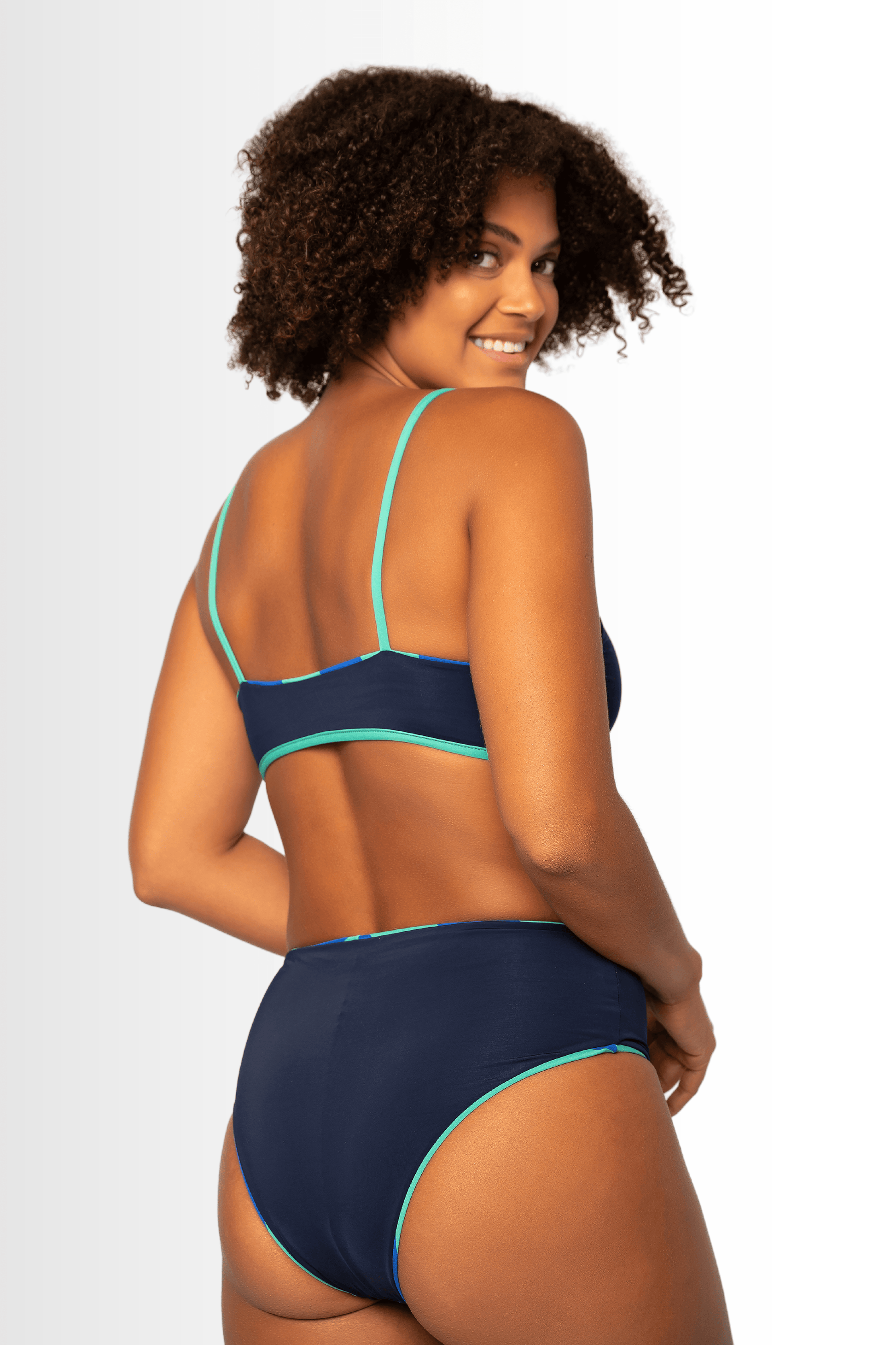 Alessandra Bikini Set Mar - Reversible - Lilafrombrazil