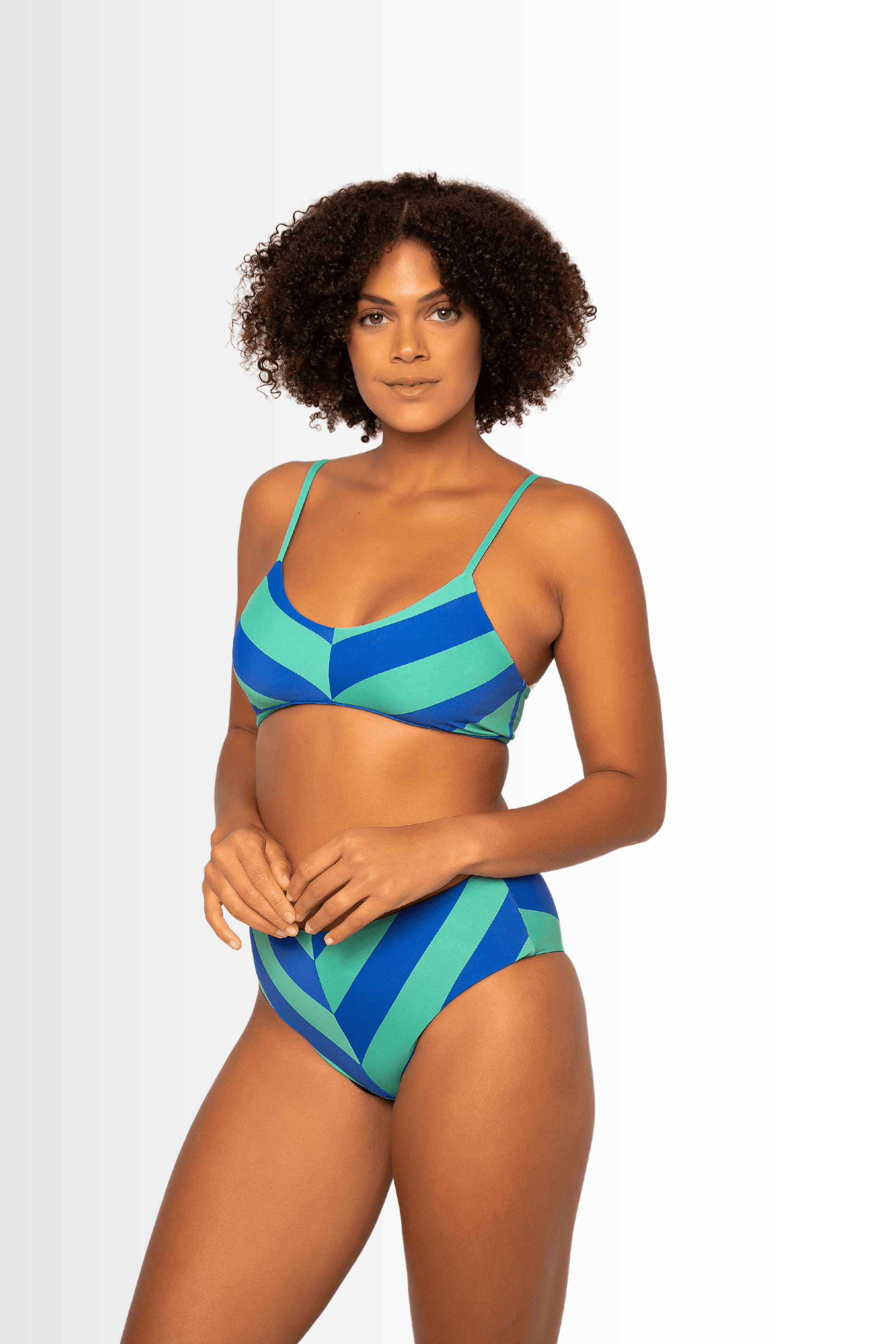Alessandra Bikini Set Mar - Reversible - Lilafrombrazil