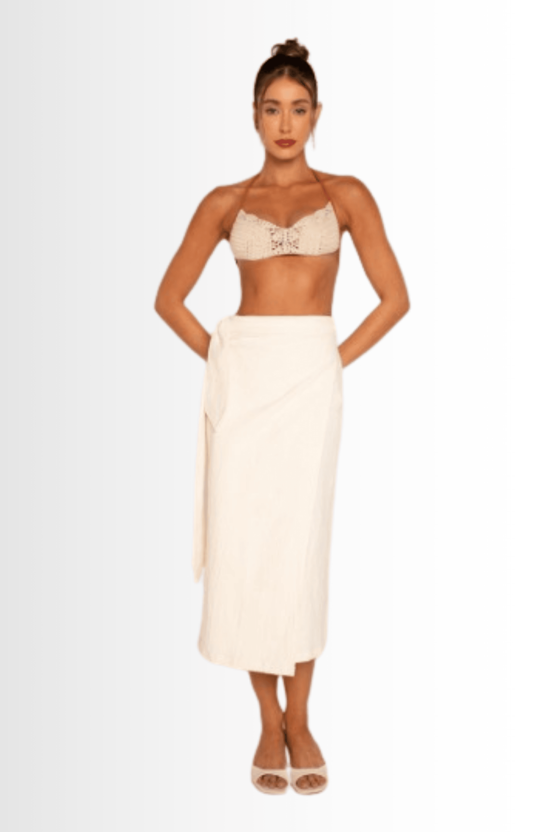Cecilia Skirt - Off-White - Lilafrombrazil