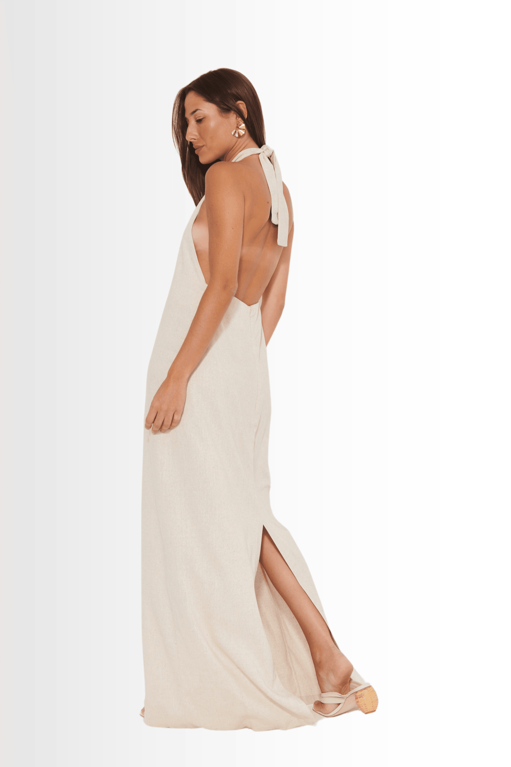 Claudia Dress - Off-White - Lilafrombrazil