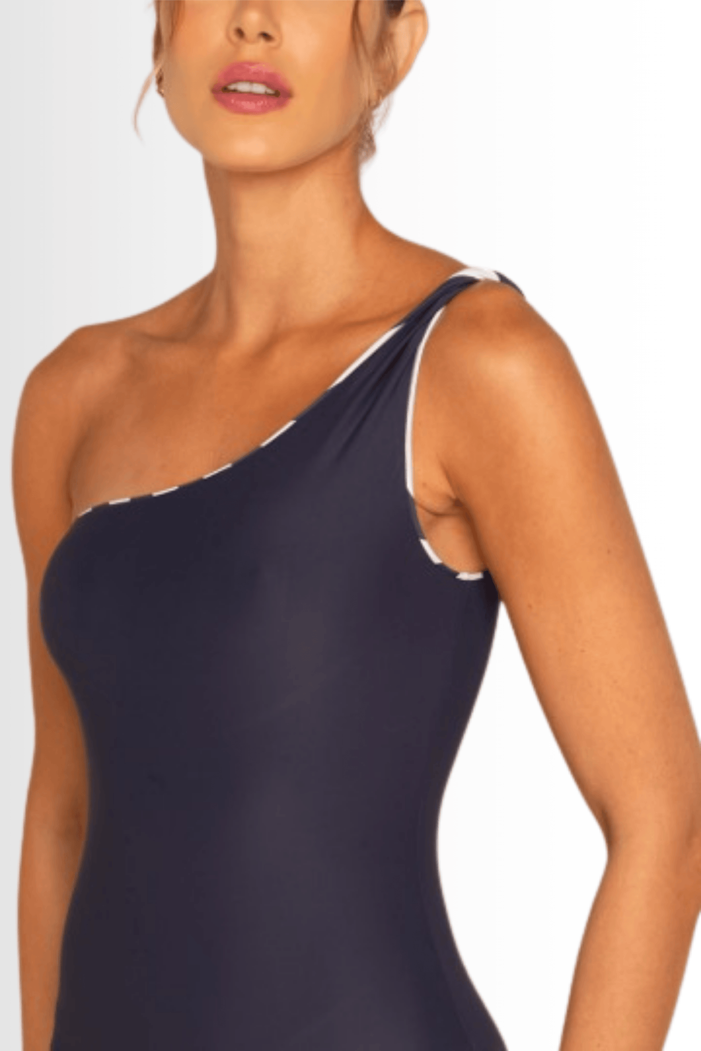 Evelyn One Piece - Stripped Navy (reversible) - Lilafrombrazil