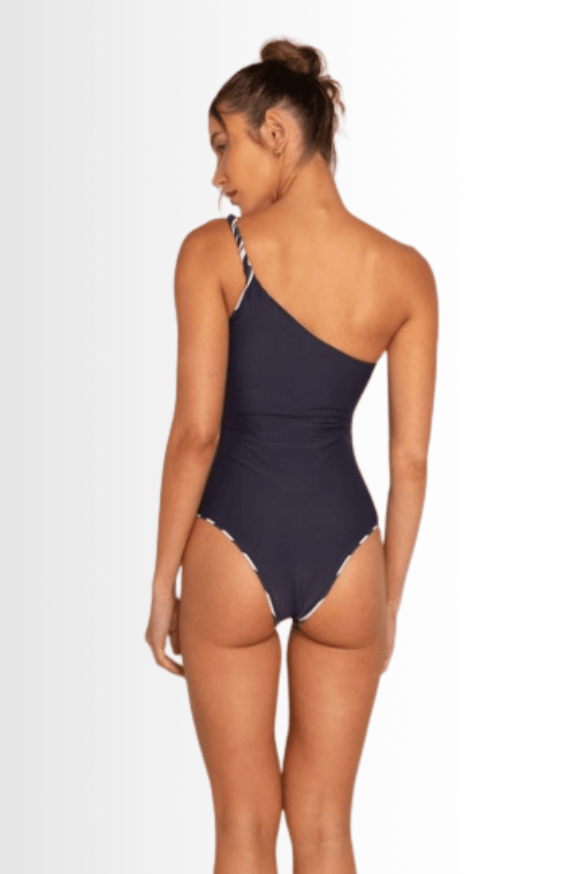 Evelyn One Piece - Stripped Navy (reversible) - Lilafrombrazil