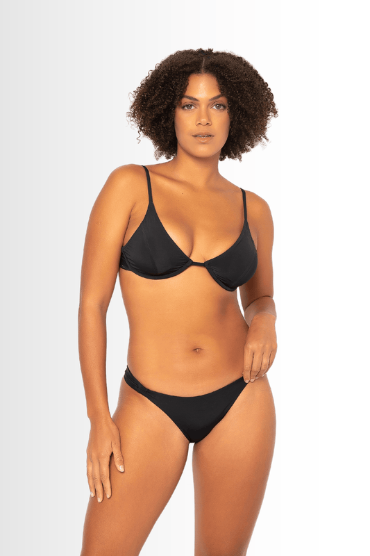 Madalena&Lila Bikini Set Black - Lilafrombrazil