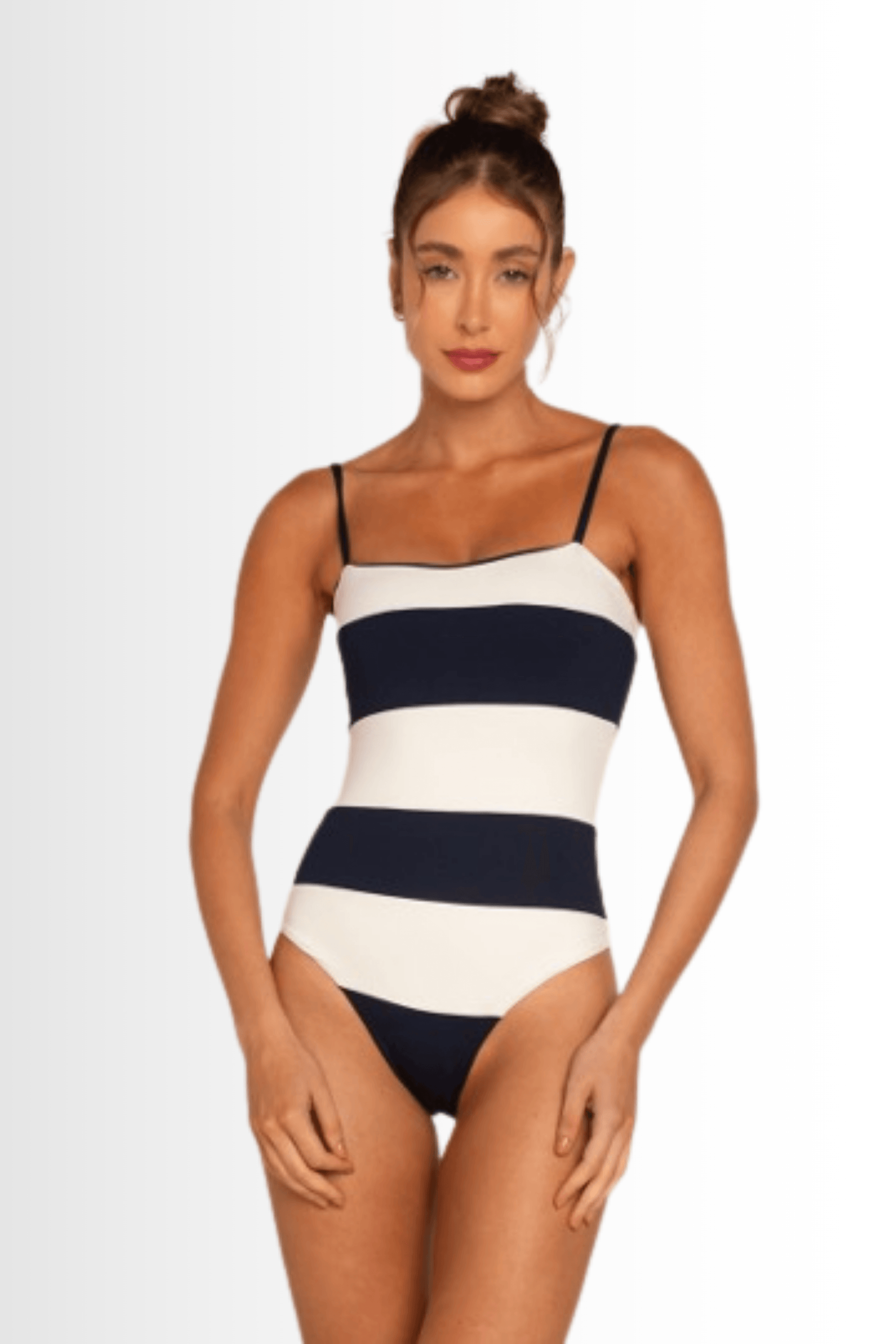 Mariah One Piece - Stripped Navy - Lilafrombrazil