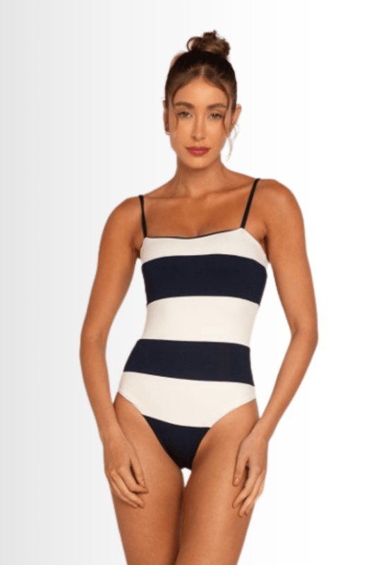 Mariah One Piece - Stripped Navy - Lilafrombrazil
