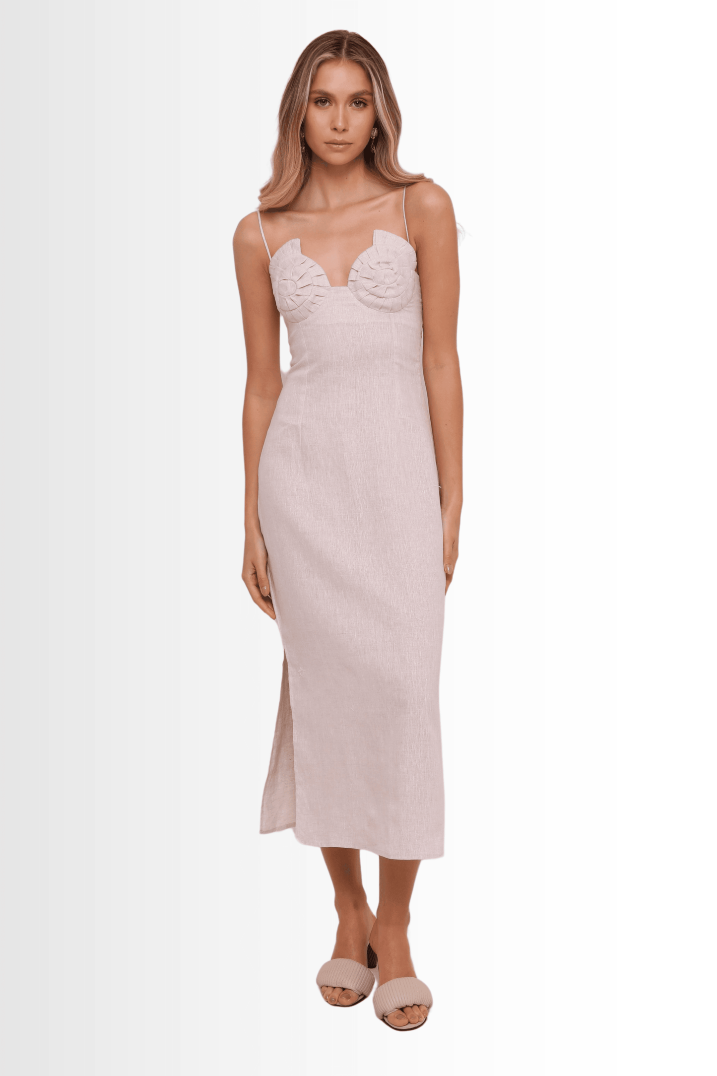 Shell Dress Ecru