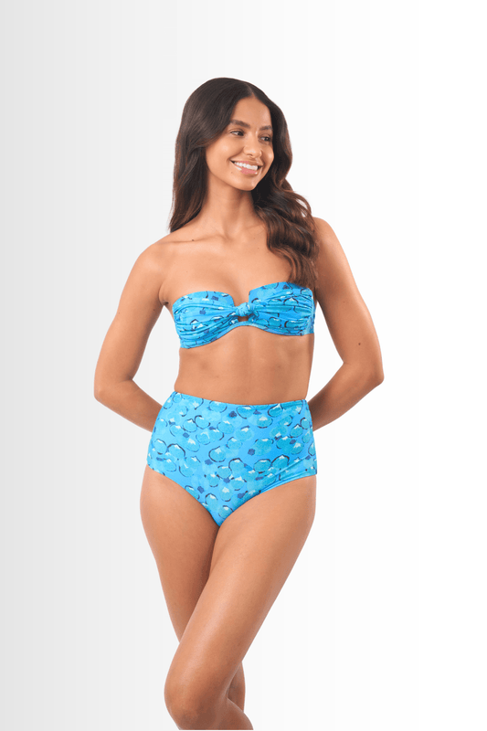 Square Bikini Set - Blue - Lilafrombrazil