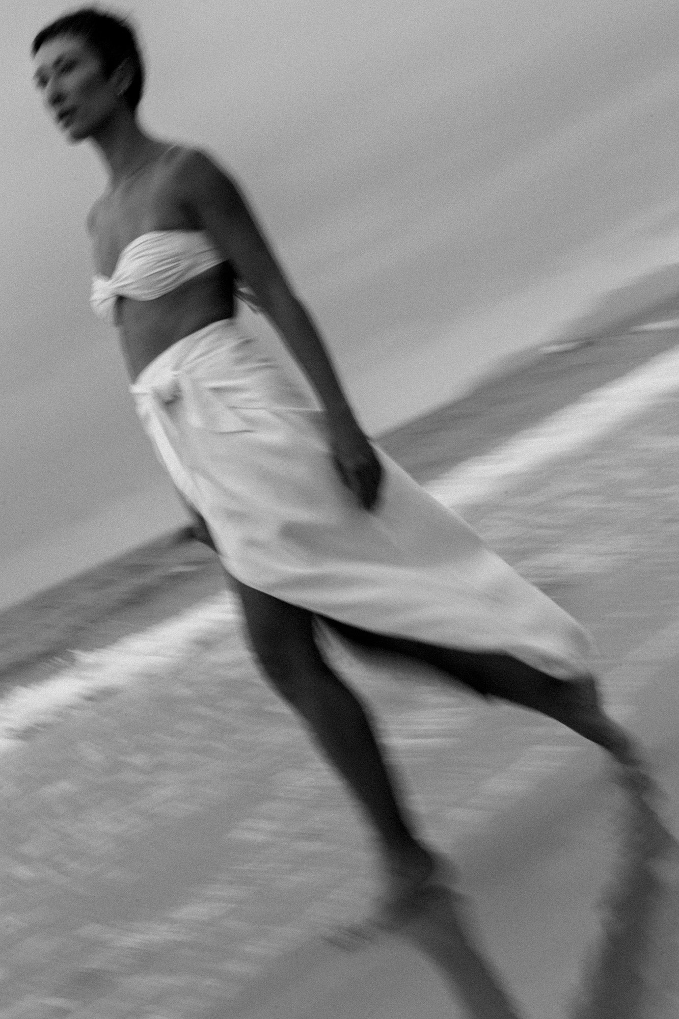 Pareo Skirt Pure Linen - Off-White