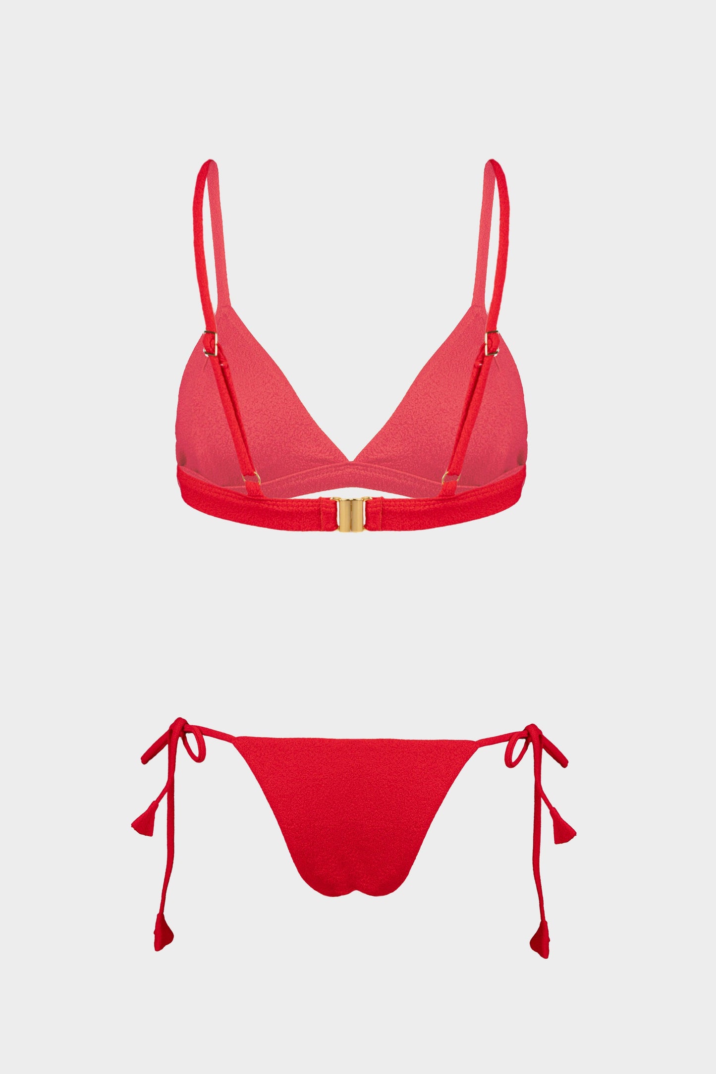 Ada&Nina Bikini Set Red Aroeira - Lilafrombrazil