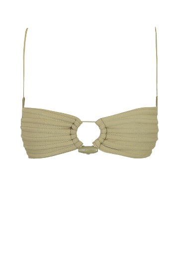 Trim-Detail Bikini Set - Pistachio
