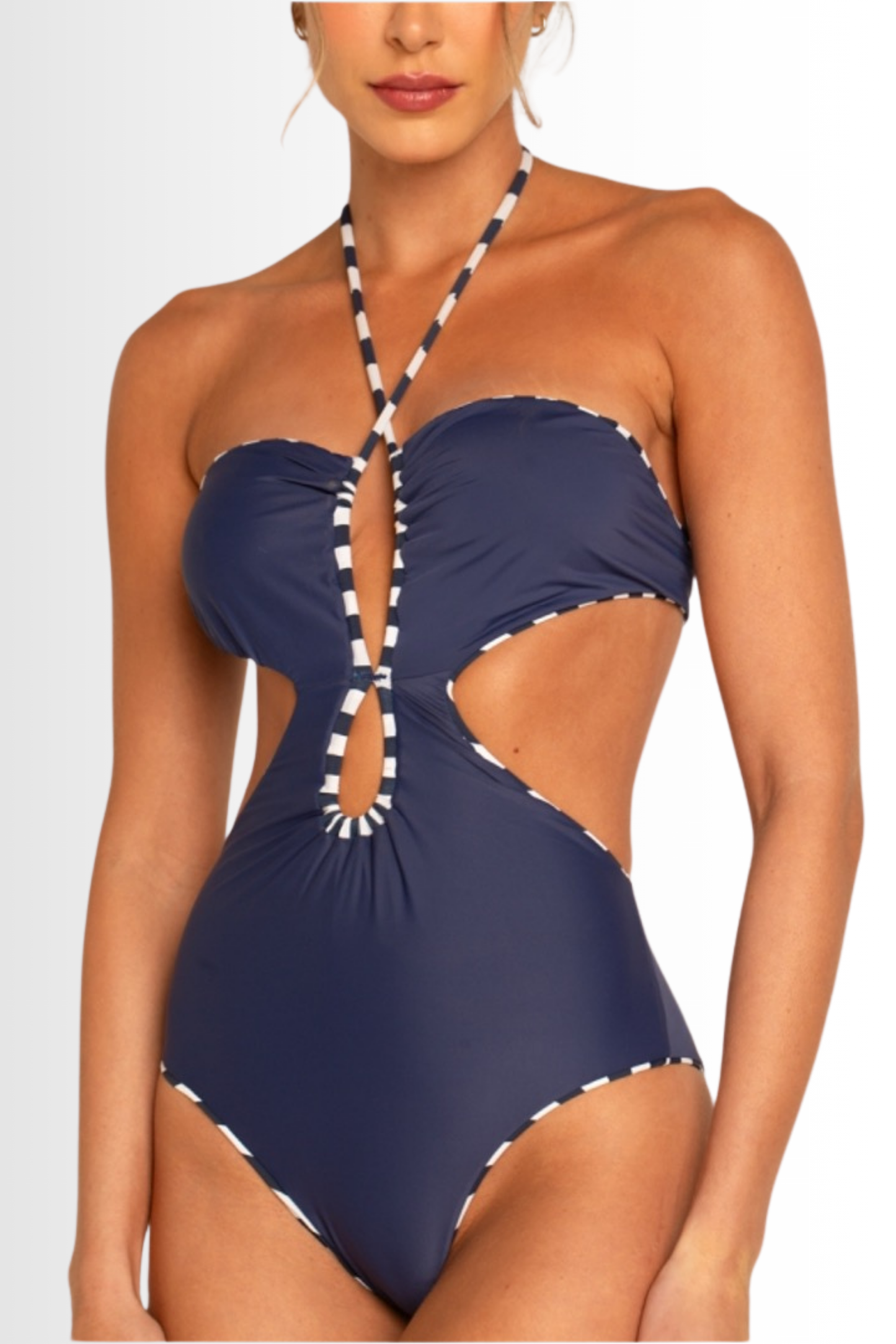 Elba One Piece Stripped