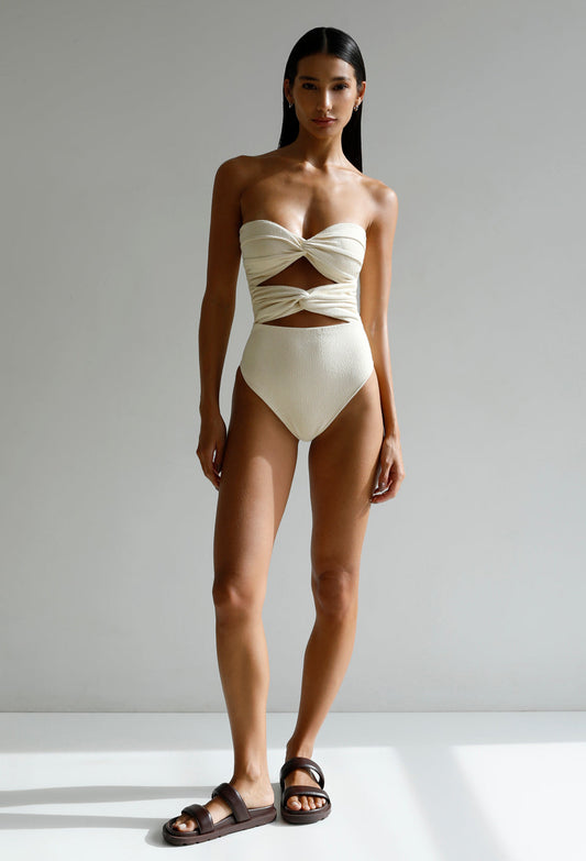 Knot One Piece - Creamy