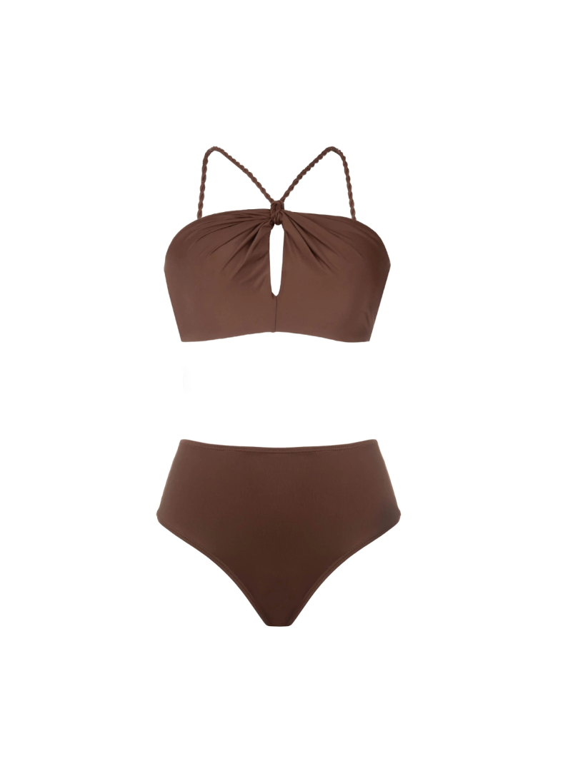 Estela Bikini Set - Coffee