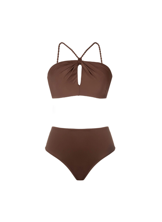 Estela Bikini Set - Coffee