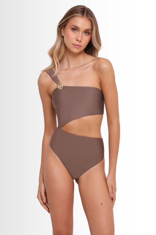 Shell One Piece Mocha Mousse