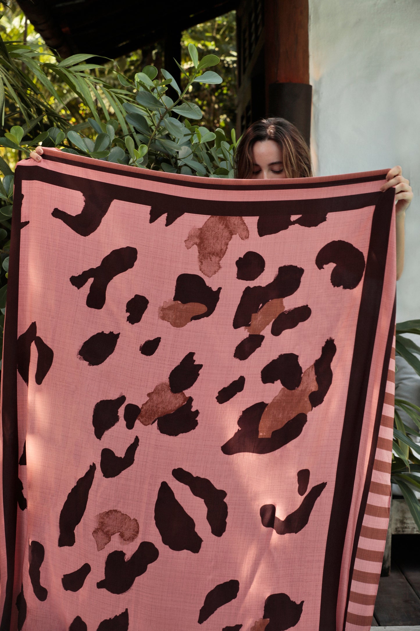 Animal Print Panneau - Pink