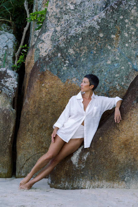 Shirt Pure Linen - Off-White